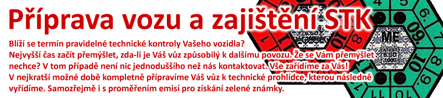 AZ Autoservis - příprava vozu a zajištění STK