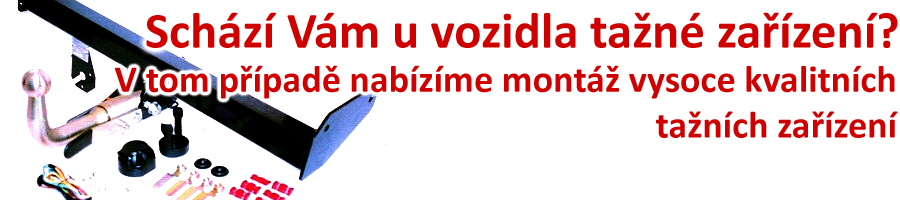 AZ Autoservis - Montáž tažného zařízení